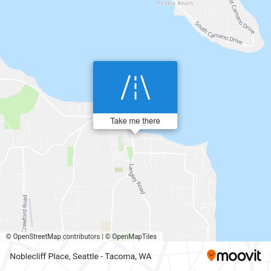 Noblecliff Place map