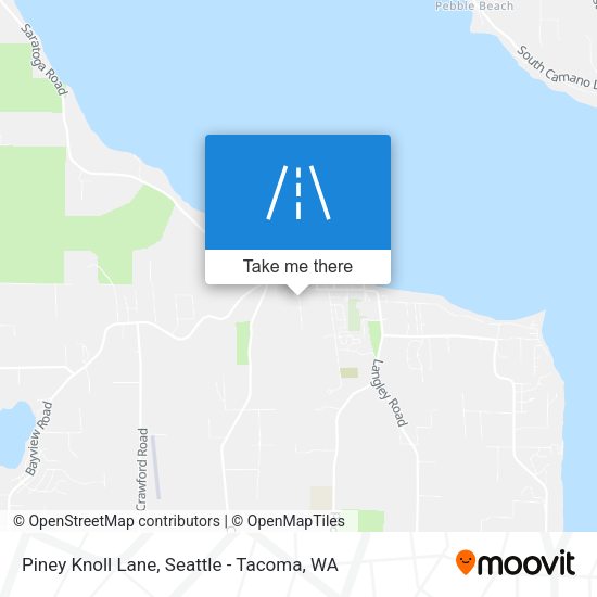Mapa de Piney Knoll Lane