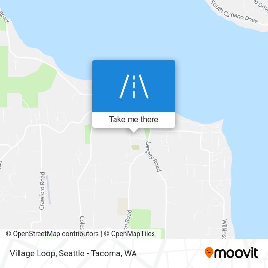 Village Loop map