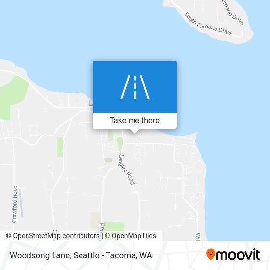 Woodsong Lane map