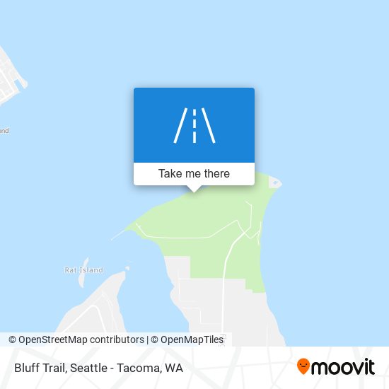 Bluff Trail map