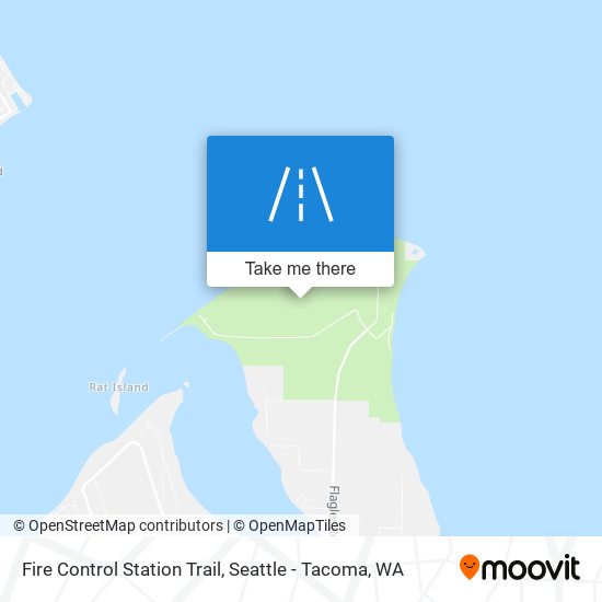 Fire Control Station Trail map