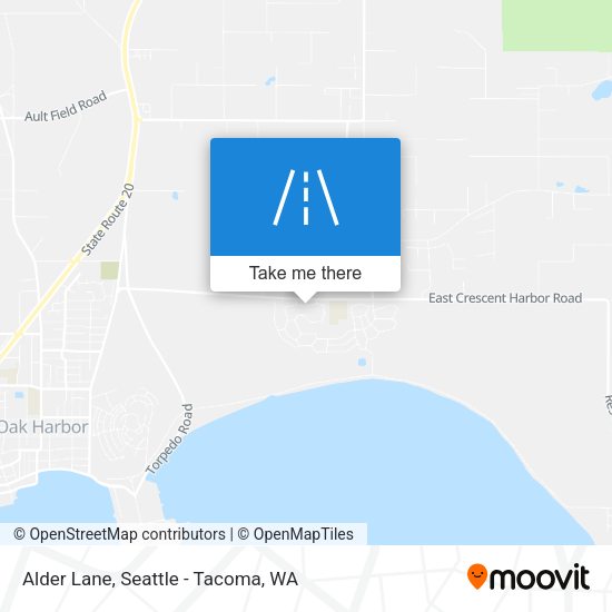 Alder Lane map