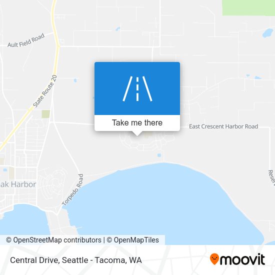 Mapa de Central Drive