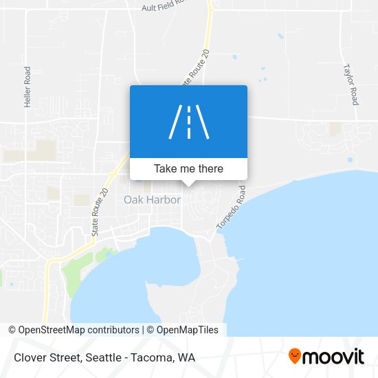 Mapa de Clover Street