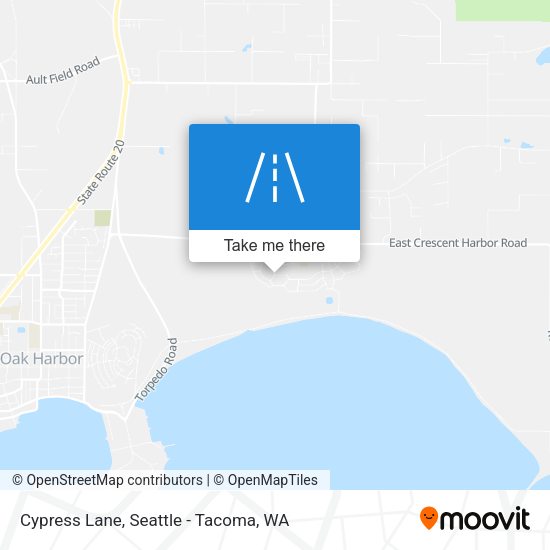 Cypress Lane map