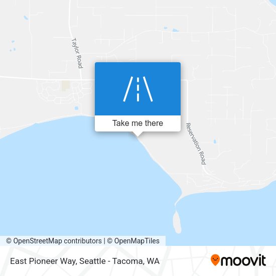 Mapa de East Pioneer Way