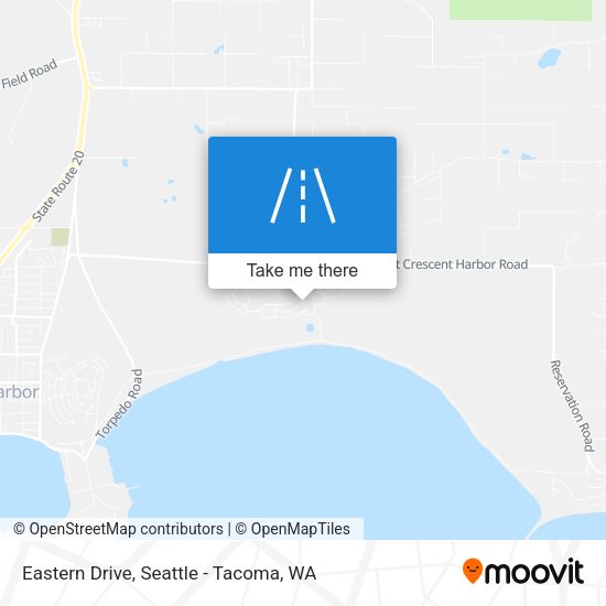 Eastern Drive map