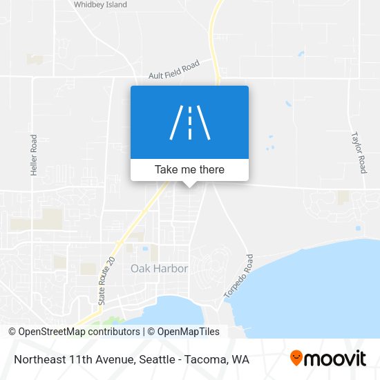 Mapa de Northeast 11th Avenue