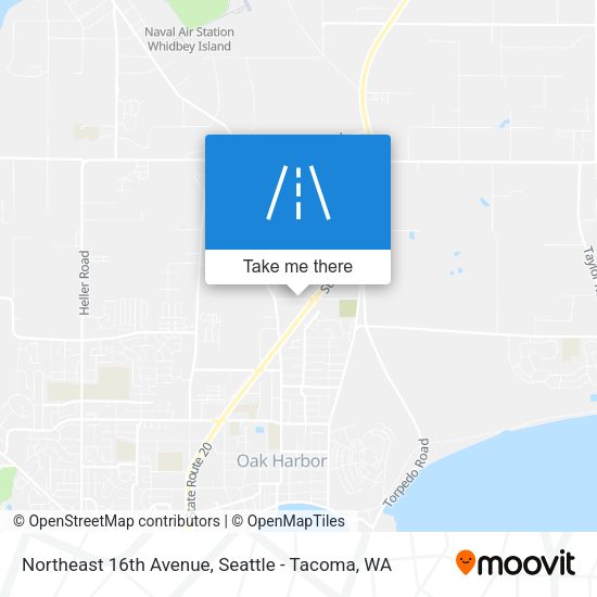 Mapa de Northeast 16th Avenue