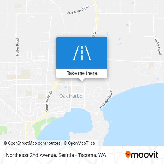 Northeast 2nd Avenue map