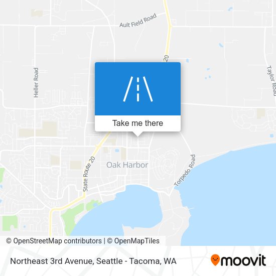 Northeast 3rd Avenue map