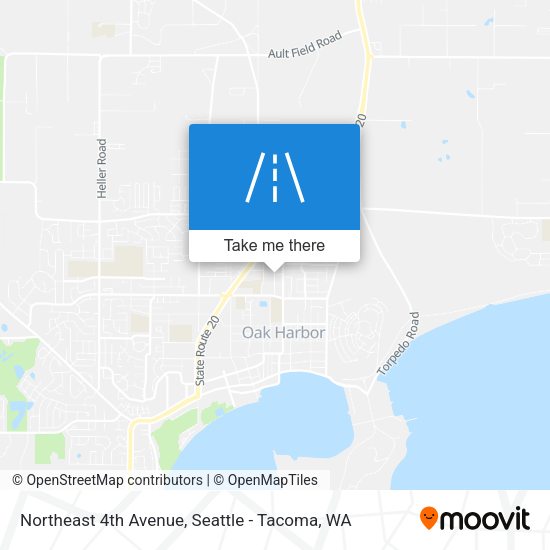 Northeast 4th Avenue map