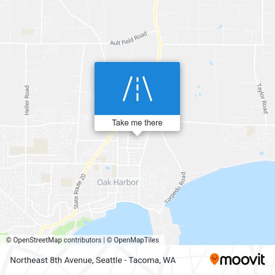 Mapa de Northeast 8th Avenue