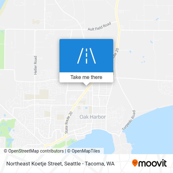 Mapa de Northeast Koetje Street