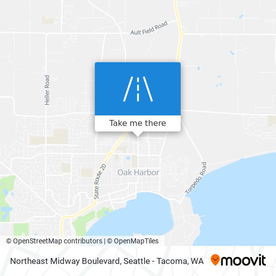 Mapa de Northeast Midway Boulevard