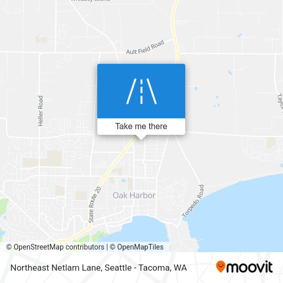 Mapa de Northeast Netlam Lane