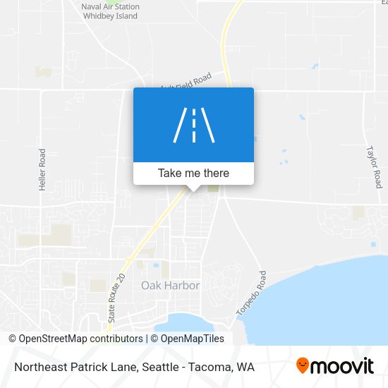 Mapa de Northeast Patrick Lane