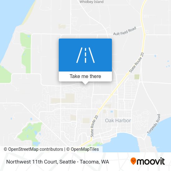 Mapa de Northwest 11th Court