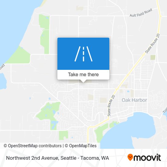 Northwest 2nd Avenue map