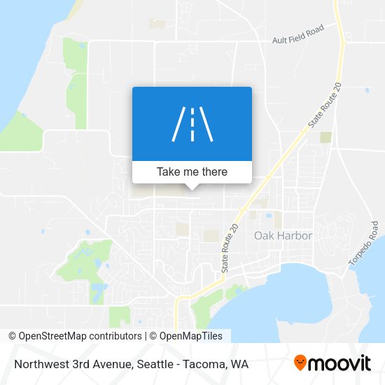 Mapa de Northwest 3rd Avenue