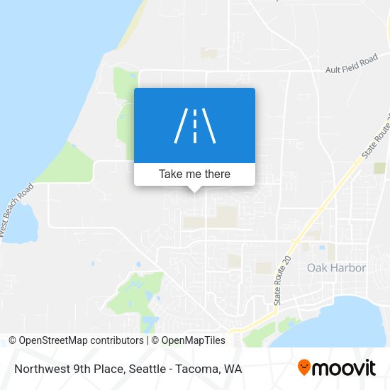 Mapa de Northwest 9th Place