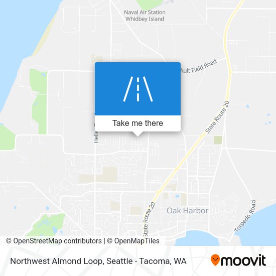Mapa de Northwest Almond Loop