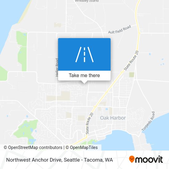 Northwest Anchor Drive map