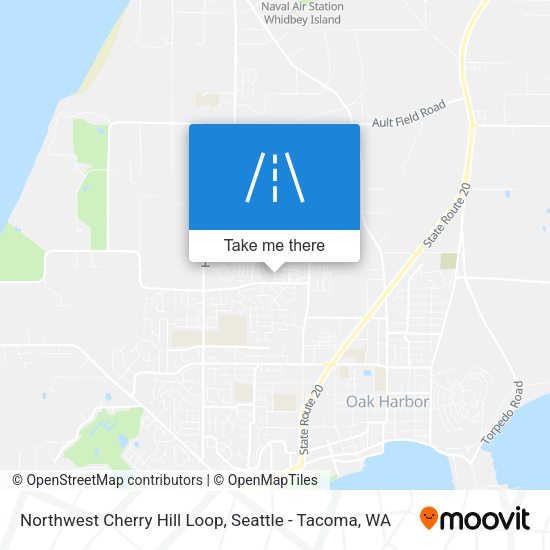 Mapa de Northwest Cherry Hill Loop
