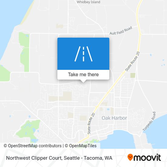 Northwest Clipper Court map