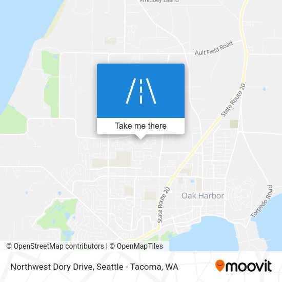 Northwest Dory Drive map