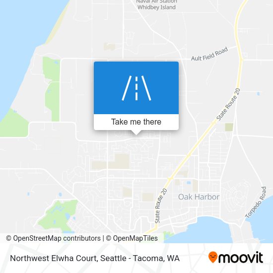 Northwest Elwha Court map