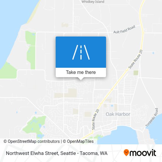 Mapa de Northwest Elwha Street