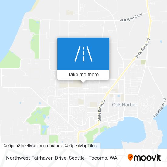 Mapa de Northwest Fairhaven Drive
