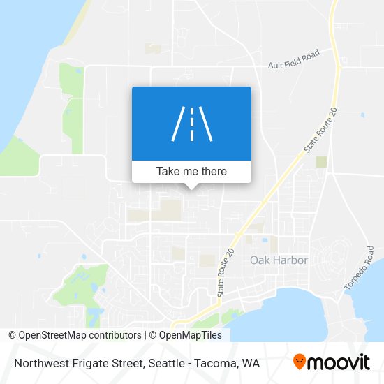 Mapa de Northwest Frigate Street