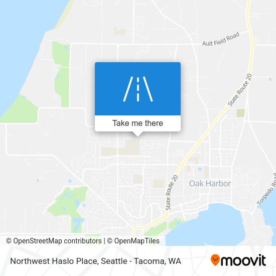 Northwest Haslo Place map