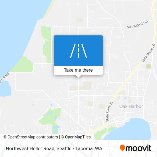 Mapa de Northwest Heller Road