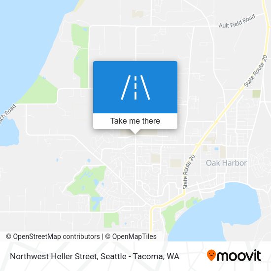Mapa de Northwest Heller Street