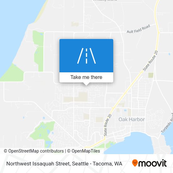 Northwest Issaquah Street map