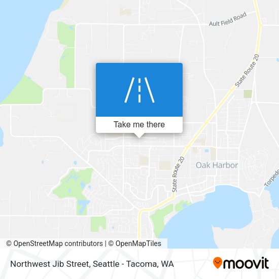 Northwest Jib Street map