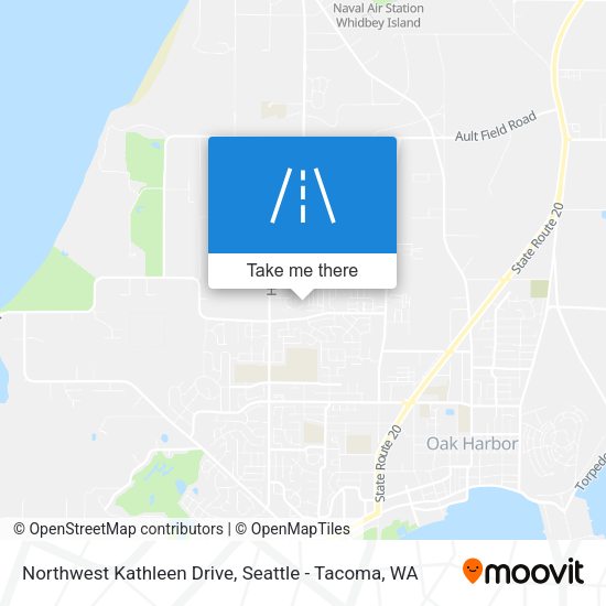 Northwest Kathleen Drive map