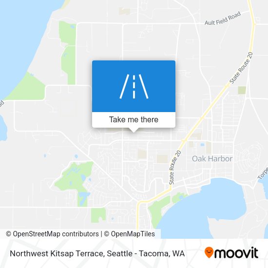 Northwest Kitsap Terrace map