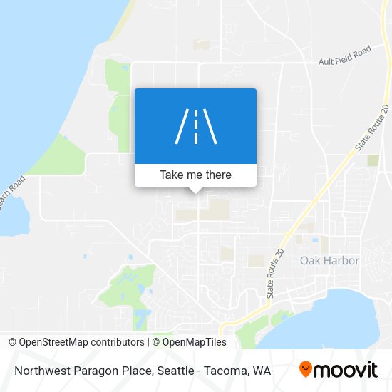 Northwest Paragon Place map
