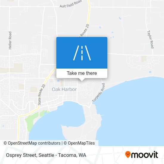 Osprey Street map