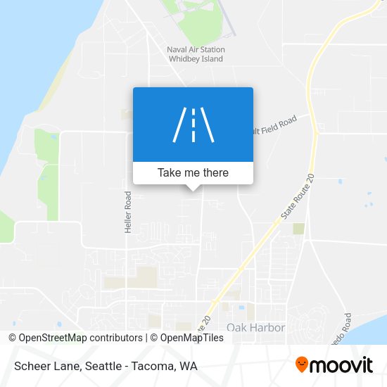 Scheer Lane map