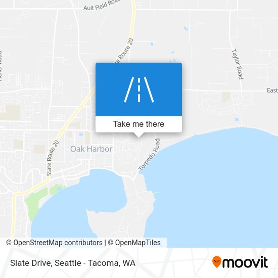 Slate Drive map