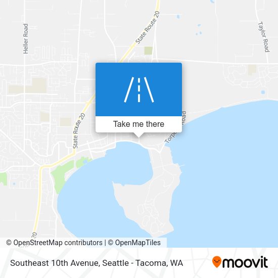 Mapa de Southeast 10th Avenue
