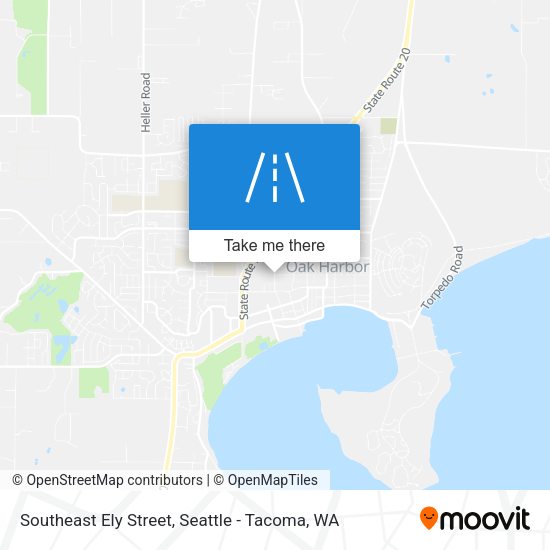 Mapa de Southeast Ely Street