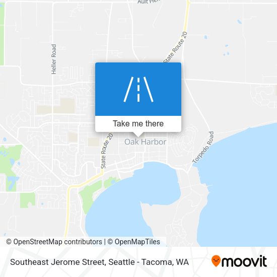 Mapa de Southeast Jerome Street