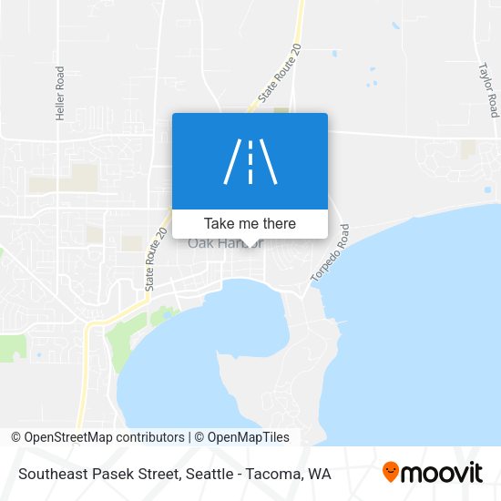 Southeast Pasek Street map